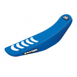 Pokrowiec/poszycie na siedzenie tm 4 stroke '15-'21 double grip kolor niebieski/biały