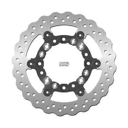 Tarcza hamulcowa przód kawasaki kdx 125 '90-03, klx 250 '09-14, klx 650 '93-14 ( 250x100x3mm) (4 otwory) wave pływająca