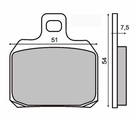 Klocki Hamulcowe Sintered X9 / Burgman