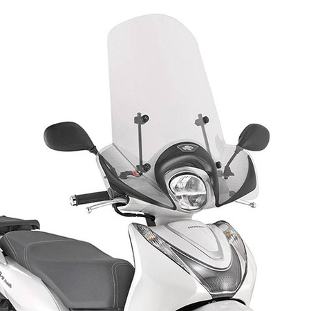 Szyba honda sh mode 125 '21, 51 x 66 cm przezroczysta - potrzebne mocowanie a1193ak