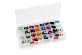 Plastikowe Pudełko Puig Na Śruby (300x30x150mm) 32 Przedziałki- Przezroczyste