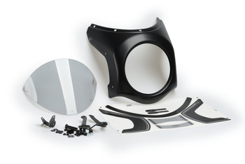 Szyba Półowiewka Retro Puig Do Honda Cb1100 (Panel- Czarny) O195 Lekko Przyciemniona