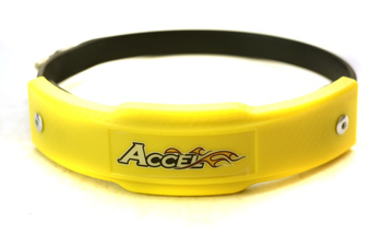 Accel promocja osłona ( ochraniacz ) tłumika śr. 127-152mm kolor żółty