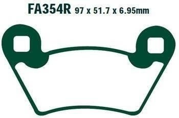 KLOCKI HAMULCOWE EBC FA354R