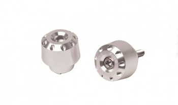 Ciężarki / Końcówki Kierownicy Krótkie Puig Do Suzuki Gsx-R1000 17-22 Srebrne