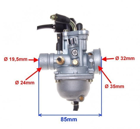 GAŹNIK SKUTERA 2T MINARELLI KEEWAY CPI YAMAHA