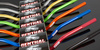 Kierownica 1,1/8 cala (28,6mm) mx fatbar orange honda cr/crf, kawasaki kx/kxf kolor pomarańczowy z gąbką