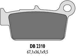 Klocki hamulcowe kh367 tył kxf/rmz/yz/yzf - zastępują db2310mx-d oraz db2310qd-d