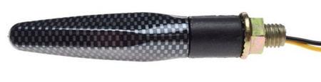 Kierunkowskaz led motocyklowe carbon Homologacja