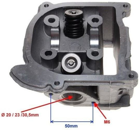 Głowica do skutera 4T 139Qmb o Pojemności 90cm