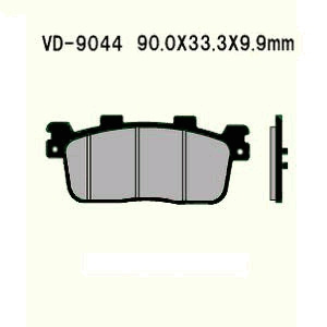 Klocki hamulcowe   vd-9044