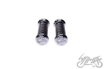 Manetka metal ryflowana dekiel orzeł czarna