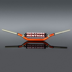 Kierownica 1,1/8 cala (28,6mm) mx twinwall 997 handlebar orange rc/crf 04-13 kx/kxf 06-13 padded kolor pomarańczowy z gąbką