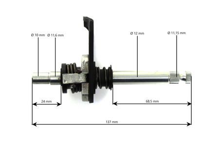 Kompletny Wałek Wybieraka Am6 Power Force