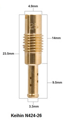Dysza wolnych obrotów keihin typ n424-26 średnica #48 ( 1 szt. )
