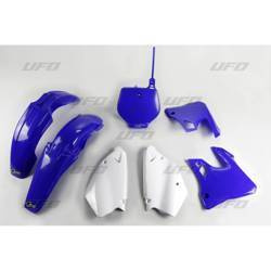 komplet plastików yamaha yz 125 '96-'99 kolor niebiesko-biały 98-99 (ya294e999)