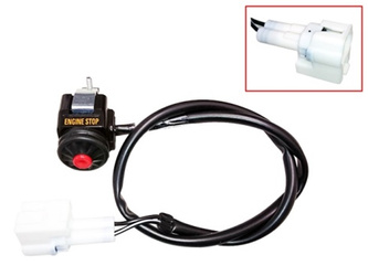 Wyłącznik zapłonu (kill switch) kawasaki kxf 250 '17-18, 450 '16-18 (długość przewodu 40cm) (oem 27010-0826)