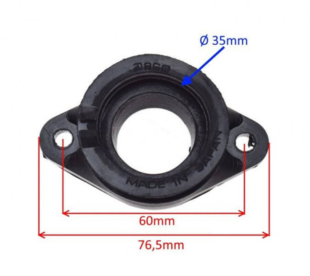 Króciec gaźnika motocykl Suzuki Gn125