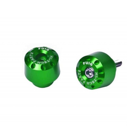 Końcówki Kierownicy/ Obciążniki Do Yamaha Fz8 / Fz1 / R6 / R1 (Krótkie) Zielone