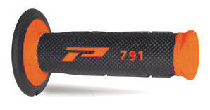 Manetki pg791 off road (22+25mm, dł.115mm) kolor pomarańczowy fluo/czarny (dwuskładnikowe) (791-296)