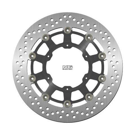 Tarcza hamulcowa przód bmw f 650/700/800 gs '93-'19, aprilia pegaso 650 '86-'08 (300x105x5mm) (6x6,5) pływająca (środaluminiowy)