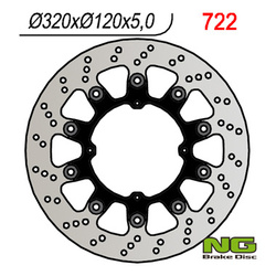 Tarcza hamulcowa przód husqvarna supermoto (śr. 320mm) pływająca (320x120x5)