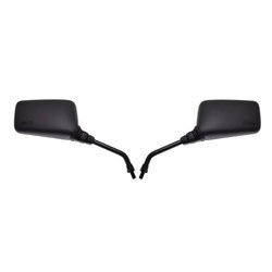 Lusterka uniwersalne Trapez czarne M10