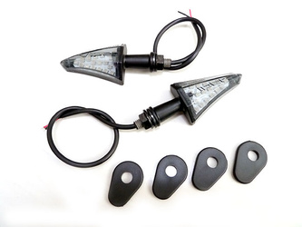 KOMPLET KIERUNKOWSKAZÓW HOMOLOGOWANYCH VIPER (2SZT.) LED KOLOR CZARNY