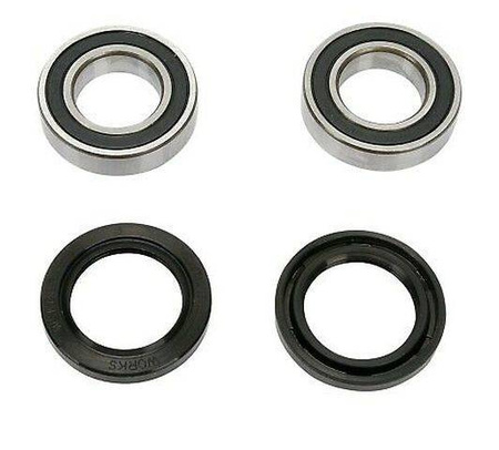Łożyska koła przedniego kawasaki kx 125/250`93-07, kxf 250/450`04-16 z uszczelniaczami