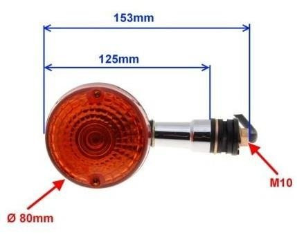 Kierunkowskazy przednie motocykl Suzuki GN 125