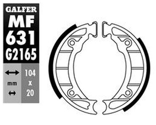 Szczęki hamulcowe tył 2022/09 piaggio free 50 '94-,