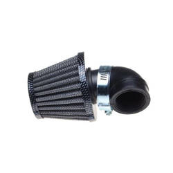 Filtr powietrza 38 mm stożkowy 90' carbon