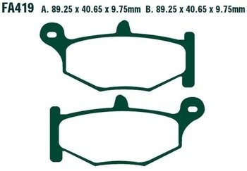 Klocki hamulcowe Suzuki DL 1000 Suzuki GSR 600