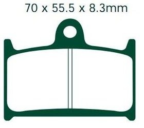 Klocki hamulcowe do motocykli Triumph Dayton Rocket