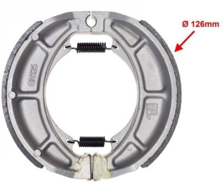 Szczęki tylnego hamulca Junak 901 902 Romet Zetka