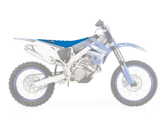 Pokrowiec/poszycie na siedzenie tm 2t+4t '08-'14 zebra kolor niebieski