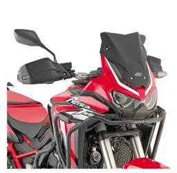 Szyba honda crf 1100l africa twin (20) 31 x 31 cm, niska, czarny matt