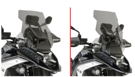 SZYBA BMW R 1300 GS '24-'25 R 1300GS ADVENTURE '25 PRZYCIEMNIONA ( DO MODELI Z RADAREM)