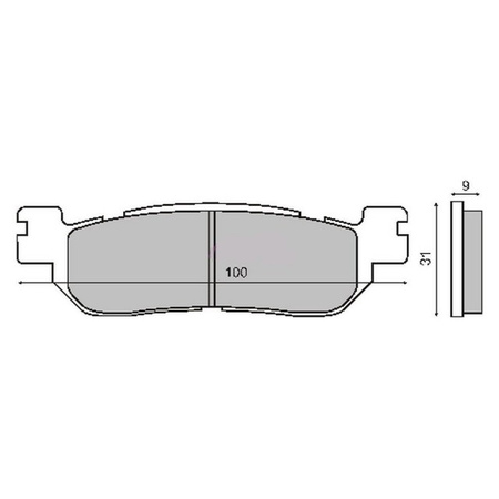 Klocki Hamulcowe Majesty 250 99r