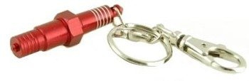 Breloczek brelok do kluczy świeca czerwona
