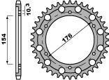Zębatka tylna 4562 44 c45 honda cb 1000r '08-'18 (jtr1340.44) otwór-10,5mm (łańc. 530) (std.)