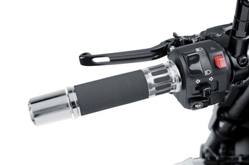 Manetki / Gripy Hi-Tech Racing 123mm Puig Srebrne