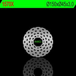 Tarcza hamulcowa tył gas gas txt 70/125/200/250/280/300/320 sherco trial (150x45x3,0mm) (4x6,5mm)