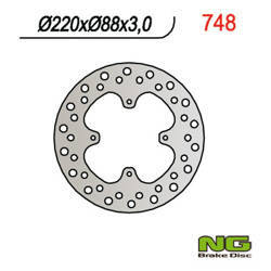 Tarcza hamulcowa przód honda cr 80 86-95 (220x88x3)