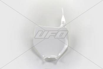 Tablica Na Numer Startowy Kawasaki Kx 125/250 '03-'08, Kxf 250 '04-'08, Kxf 450 '06-'08 Biała