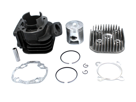 Cylinder Żeliwny Z Głowicą Power Force Basic Mbk Booster Yamaha Bws Minarelli Vertical 47mm 2t