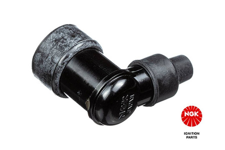 Fajka świecy zapłonowej Ngk fajka na świece (nr 8351) kątowa (90) kolor czarny – NGK