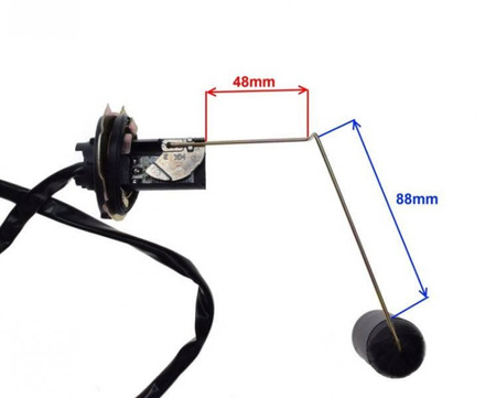 Czujnik poziomu paliwa skuter 2T 4T QT4
