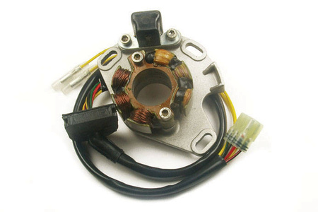 Uzwojenie alternatora (stator) ze światłami suzuki rm 250 '02, kompletny