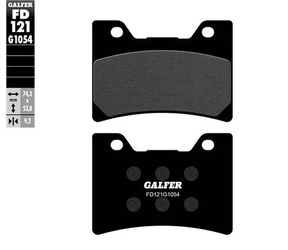 Klocki hamulcowe kh160 spiek metaliczny (złote) street